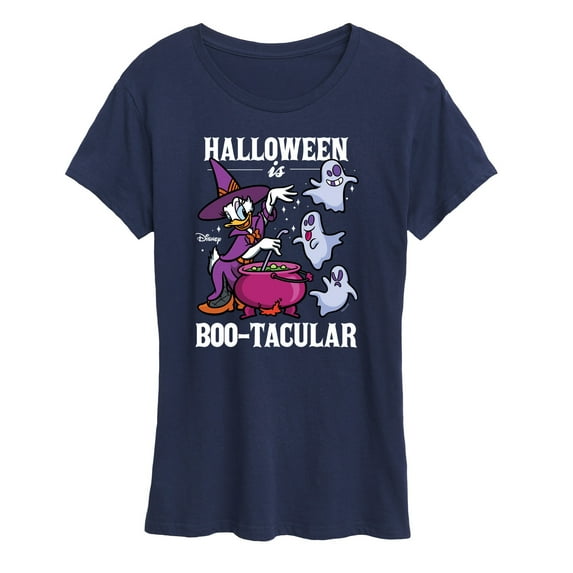 Mickey & Friends - Halloween Is Bootacular - Women's Short Sleeve Graphic T-Shirt