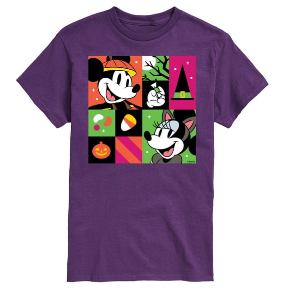 Mickey & Friends - Halloween Party - Men's Short Sleeve Graphic T-Shirt