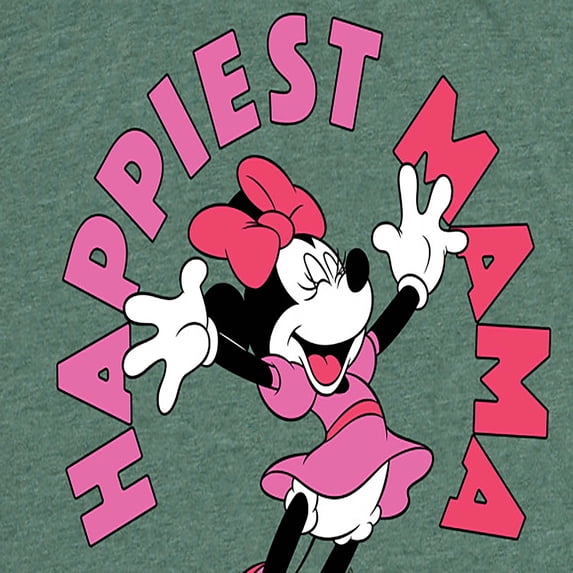 Mickey & Friends - Happiest Mama - Women's Short Sleeve Graphic T-Shirt