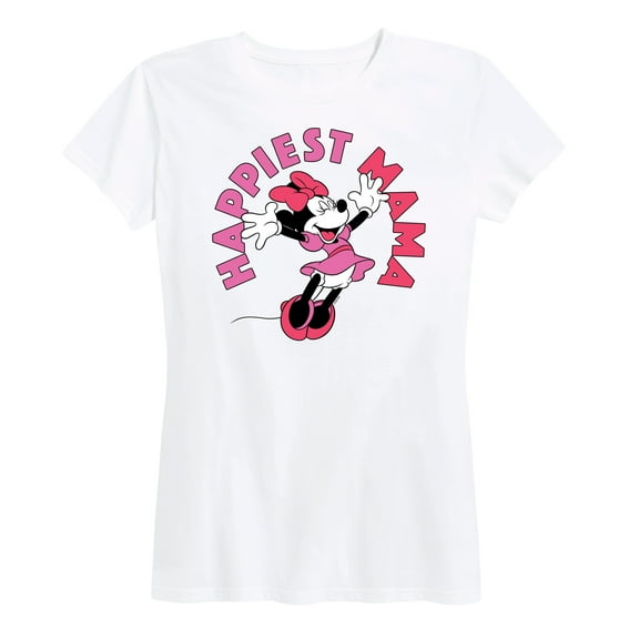Mickey & Friends - Happiest Mama - Women's Short Sleeve Graphic T-Shirt