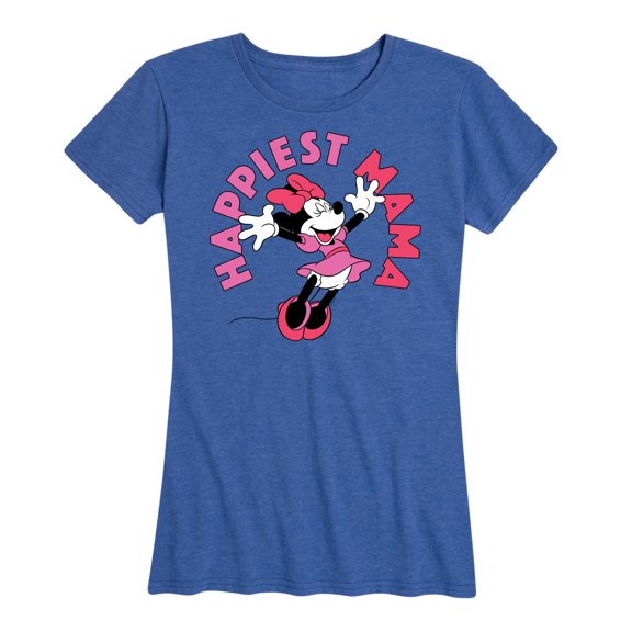 Mickey & Friends - Happiest Mama - Women's Short Sleeve Graphic T-Shirt