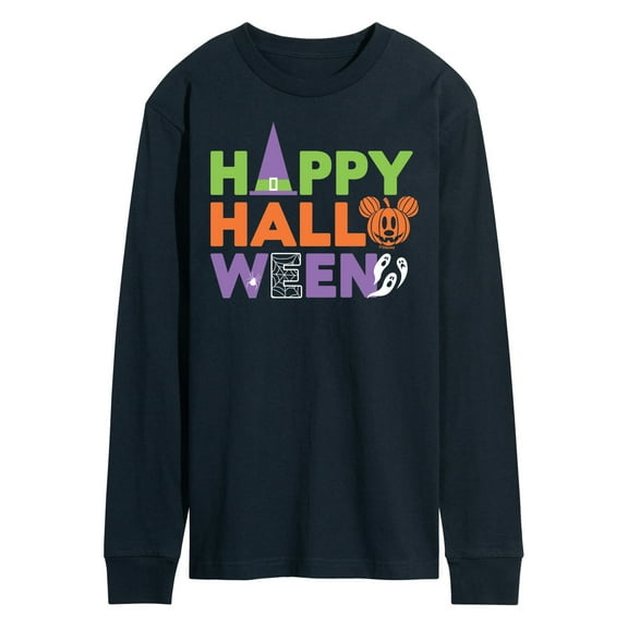 Mickey & Friends - Happy Halloween - Men's Long Sleeve T-Shirt