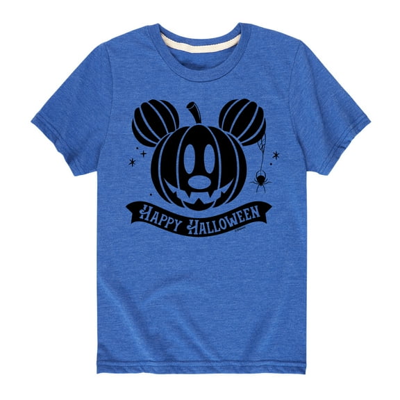 Mickey & Friends - Happy Halloween Pumpkin - Toddler And Youth Short Sleeve Graphic T-Shirt