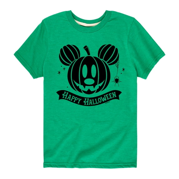 Mickey & Friends - Happy Halloween Pumpkin - Toddler And Youth Short Sleeve Graphic T-Shirt