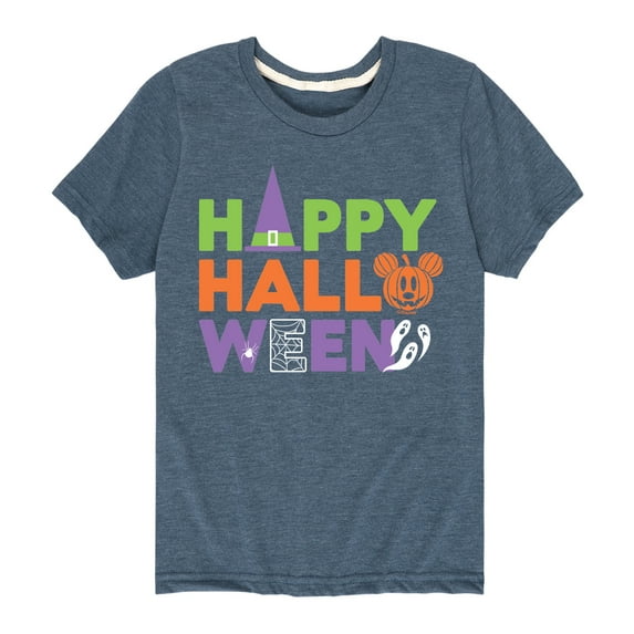 Mickey & Friends - Happy Halloween - Toddler And Youth Short Sleeve Graphic T-Shirt