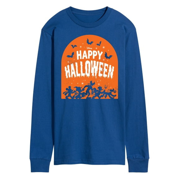Mickey & Friends - Happy Halloween Tombstone - Men's Long Sleeve T-Shirt