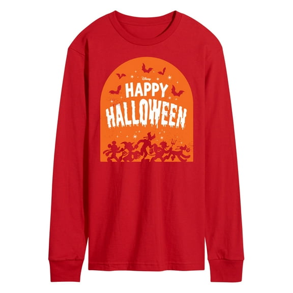 Mickey & Friends - Happy Halloween Tombstone - Men's Long Sleeve T-Shirt