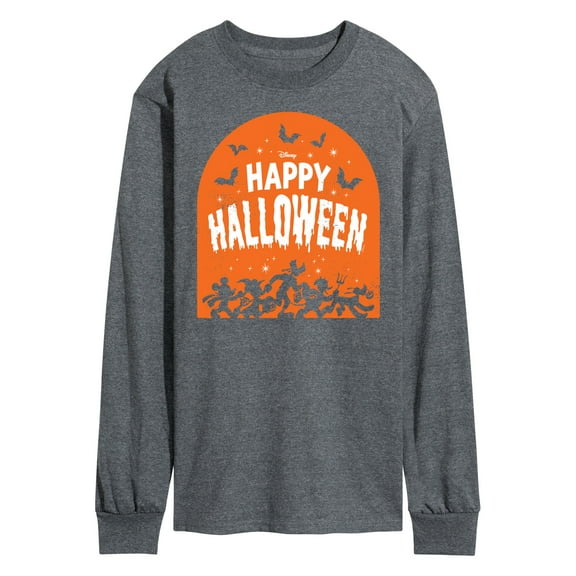Mickey & Friends - Happy Halloween Tombstone - Men's Long Sleeve T-Shirt