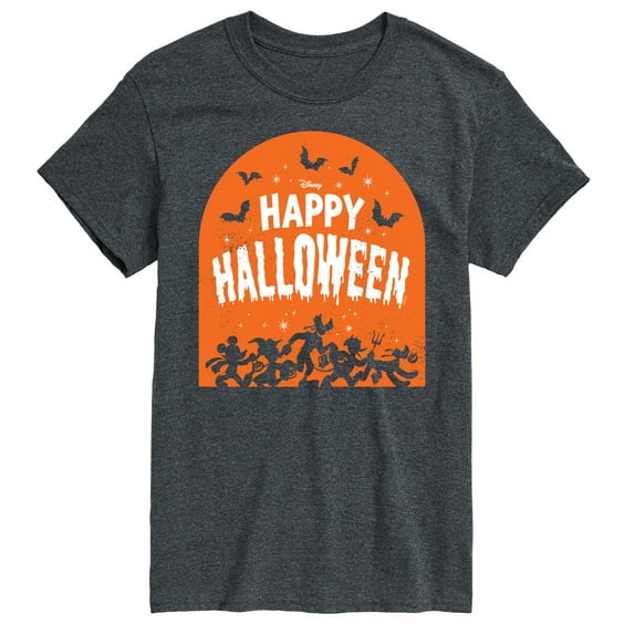 Mickey & Friends - Happy Halloween Tombstone - Men's Short Sleeve Graphic T-Shirt