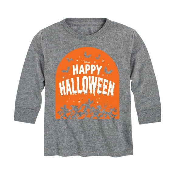 Mickey & Friends - Happy Halloween Tombstone - Toddler And Youth Long Sleeve Graphic T-Shirt