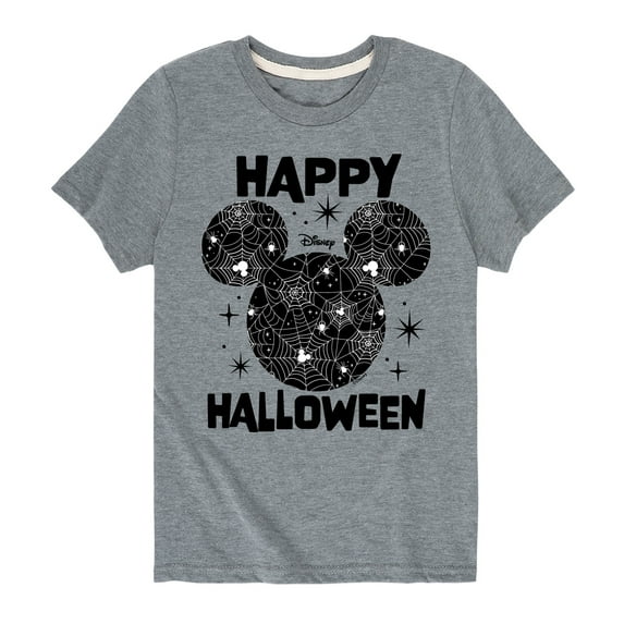Mickey & Friends - Happy Halloween Tombstone - Toddler And Youth Short Sleeve Graphic T-Shirt