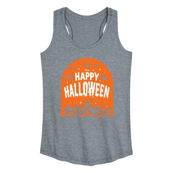 Mickey & Friends - Happy Halloween Tombstone - Women's Racerback Tank Top