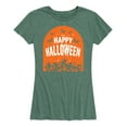 thumbnail image 1 of Mickey & Friends - Happy Halloween Tombstone - Women's Short Sleeve Graphic T-Shirt, 1 of 5