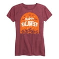 thumbnail image 1 of Mickey & Friends - Happy Halloween Tombstone - Women's Short Sleeve Graphic T-Shirt, 1 of 5