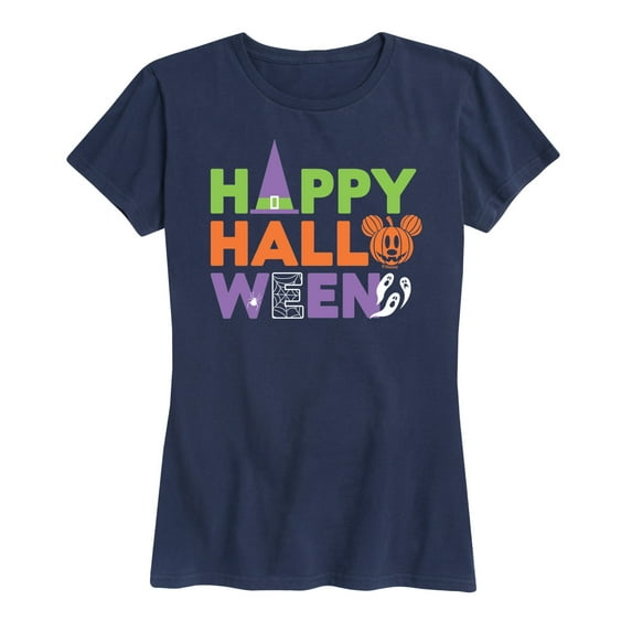 Mickey & Friends - Happy Halloween - Women's Short Sleeve Graphic T-Shirt