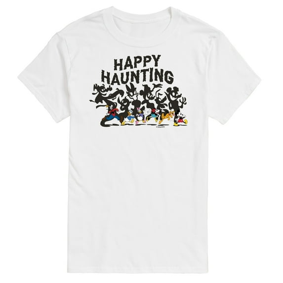 Mickey & Friends - Happy Haunting - Men's Short Sleeve Graphic T-Shirt