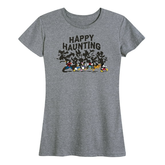 Mickey & Friends - Happy Haunting - Women's Short Sleeve Graphic T-Shirt