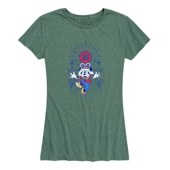 Mickey & Friends - Happy New Year Mickey - Women's Short Sleeve Graphic T-Shirt