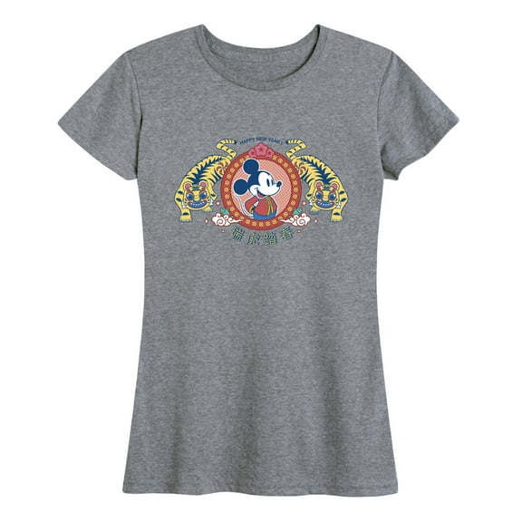 Mickey & Friends - Happy New Year Mickey - Women's Short Sleeve Graphic T-Shirt