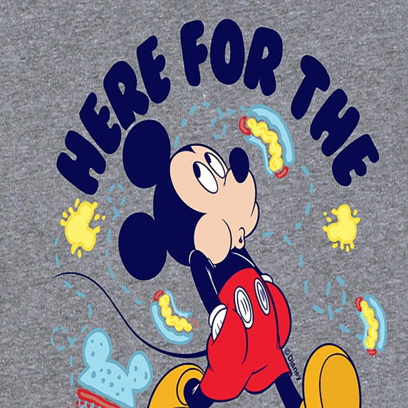 Mickey & Friends - Here For The Snacks - Women's Short Sleeve Graphic T-Shirt