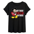 thumbnail image 1 of Mickey & Friends - Hey There! Hi There! - Women's Oversized T-Shirt, 1 of 5
