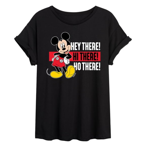 Mickey & Friends - Hey There! Hi There! - Women's Oversized T-Shirt