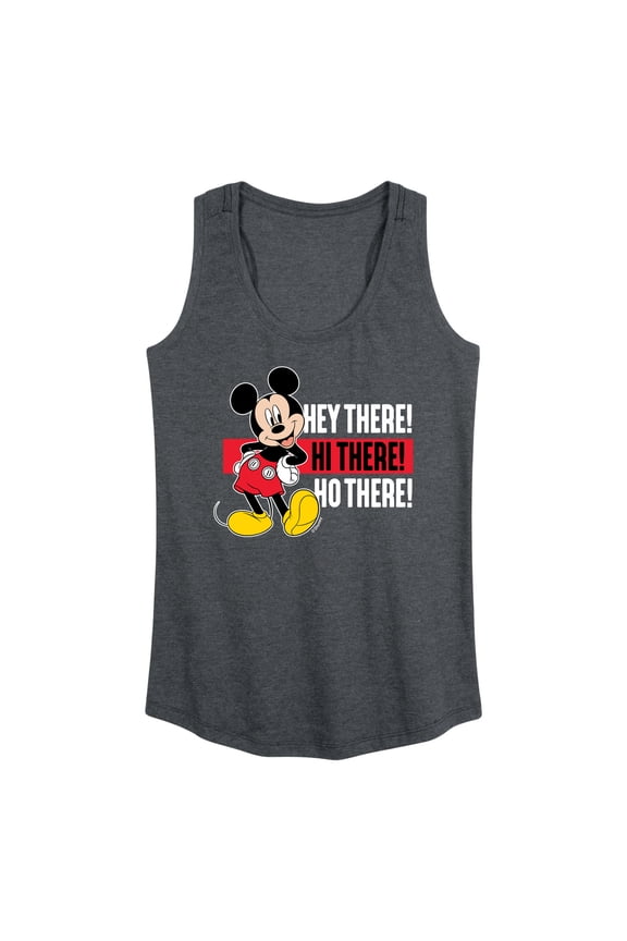 Mickey & Friends - Hey There Hi There - Women's Racerback Tank Top