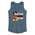 thumbnail image 1 of Mickey & Friends - Hey There Hi There - Women's Racerback Tank Top, 1 of 5