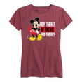 thumbnail image 1 of Mickey & Friends - Hey There Hi There - Women's Short Sleeve Graphic T-Shirt, 1 of 5