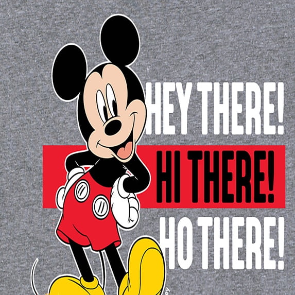 Mickey & Friends - Hey There Hi There - Women's Short Sleeve Graphic T-Shirt