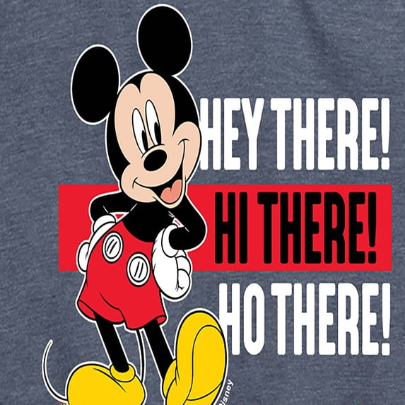 Mickey & Friends - Hey There Hi There - Women's Short Sleeve Graphic T-Shirt