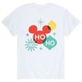 thumbnail image 1 of Mickey & Friends - Holiday Ho Ho Ho Shapes - Men's Short Sleeve Graphic T-Shirt, 1 of 4