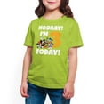 thumbnail image 1 of Mickey & Friends - Hooray I'm 3 Today  - Toddler And Youth Short Sleeve Graphic T-Shirt, 1 of 1