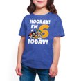 thumbnail image 1 of Mickey & Friends - Hooray I'm 6 Today  - Toddler And Youth Short Sleeve Graphic T-Shirt, 1 of 1