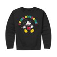 thumbnail image 1 of Mickey & Friends - I Feel Awesome - Toddler And Youth Crewneck Fleece Sweatshirt, 1 of 5