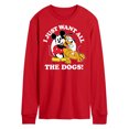 thumbnail image 1 of Mickey & Friends - I Just Want All The Dogs - Men's Long Sleeve T-Shirt, 1 of 4