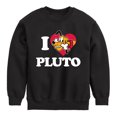 thumbnail image 1 of Mickey & Friends - I Love Pluto - Toddler And Youth Crewneck Fleece Sweatshirt, 1 of 5