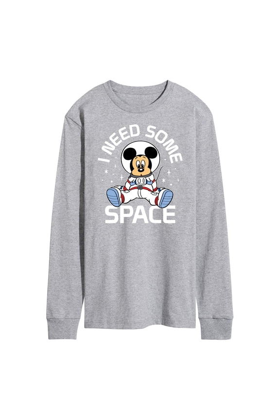 Mickey & Friends - I Need Some Space - Men's Long Sleeve T-Shirt