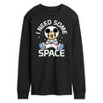 thumbnail image 1 of Mickey & Friends - I Need Some Space - Men's Long Sleeve T-Shirt, 1 of 5