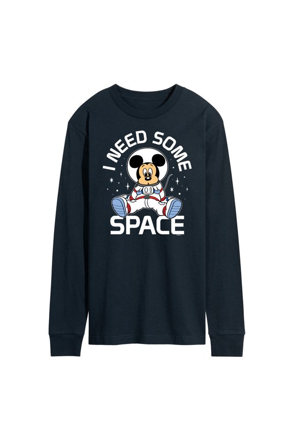 Mickey & Friends - I Need Some Space - Men's Long Sleeve T-Shirt