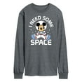 thumbnail image 1 of Mickey & Friends - I Need Some Space - Men's Long Sleeve T-Shirt, 1 of 5