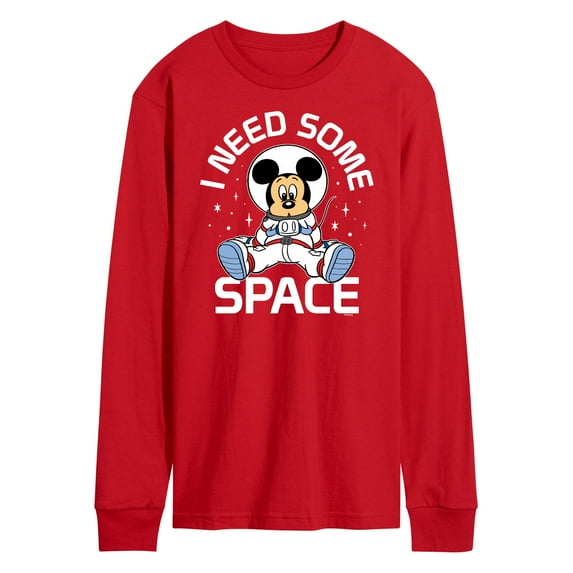 Mickey & Friends - I Need Some Space - Men's Long Sleeve T-Shirt