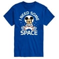 thumbnail image 1 of Mickey & Friends - I Need Some Space - Men's Short Sleeve Graphic T-Shirt, 1 of 5