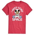 thumbnail image 1 of Mickey & Friends - I Need Some Space - Men's Short Sleeve Graphic T-Shirt, 1 of 5