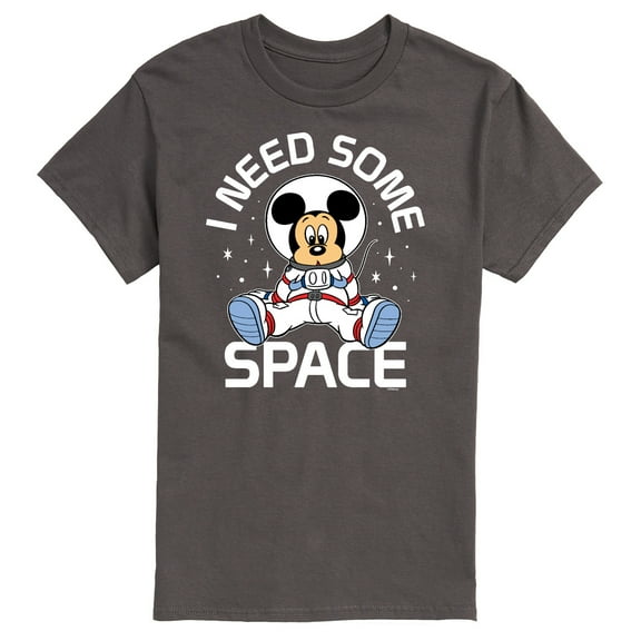 Mickey & Friends - I Need Some Space - Men's Short Sleeve Graphic T-Shirt