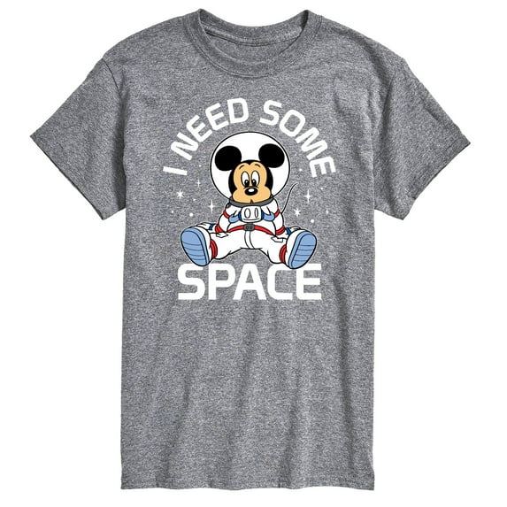 Mickey & Friends - I Need Some Space - Men's Short Sleeve Graphic T-Shirt
