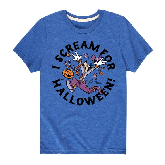 Mickey & Friends - I Scream For Halloween - Toddler And Youth Short Sleeve Graphic T-Shirt