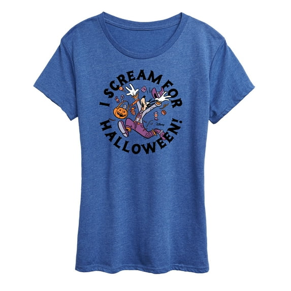 Mickey & Friends - I Scream For Halloween - Women's Short Sleeve Graphic T-Shirt