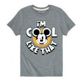 thumbnail image 1 of Mickey & Friends - I'm Cool Like That - Youth Short Sleeve Graphic T-Shirt, 1 of 5