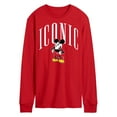 thumbnail image 1 of Mickey & Friends - Iconic Mickey - Men's Long Sleeve T-Shirt, 1 of 4